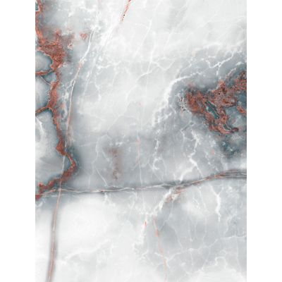 Blue and white onyx tile