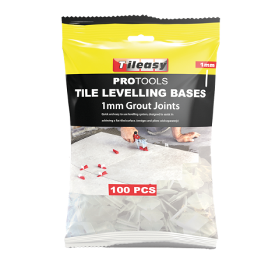 1mm Tile Wedge Levelling Base - 100 per pack