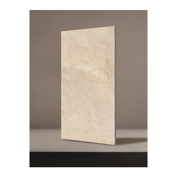 Cream glossy tile by century