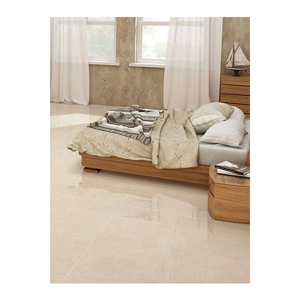 Beautiful cream colour gloss tiles by Century Tiles.
